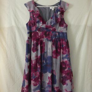 NEW w/o tag,Anne Taylor LOFT Colorful Summer Dress